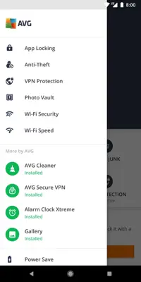 AVG AntiVirus android App screenshot 1